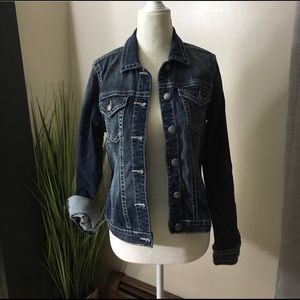 Silver Jean Jacket